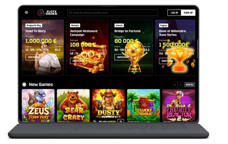 Slotsvader Casino login